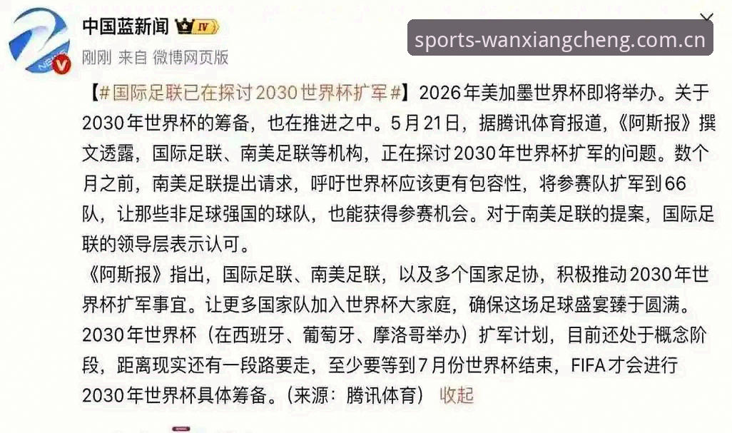 万象城安卓版手机版 世界杯扩军至66队,中国男足的春天真的要来了吗?
